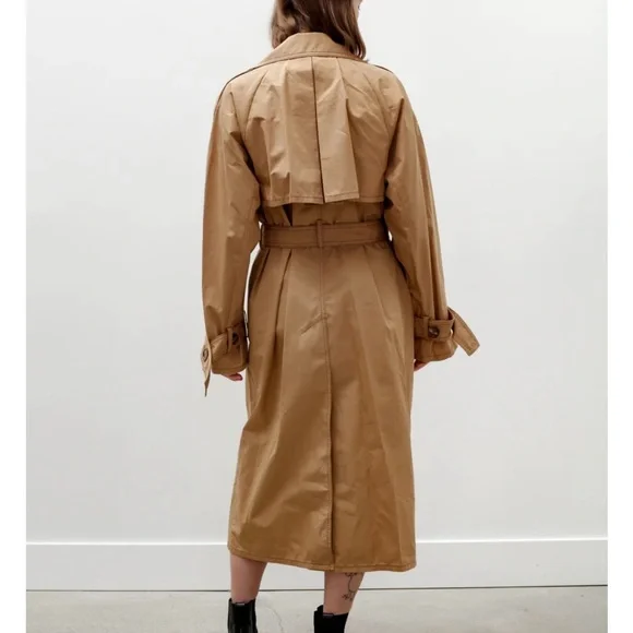 Perfect Acne Studios Capelet Trench Coat 100% Cotton, size S / 36 - Picture 7 of 16